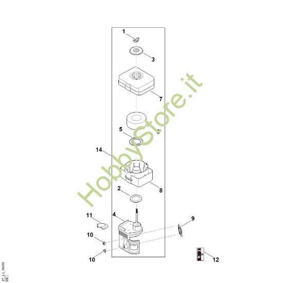 Picture of B - Filtro aria EHC 700.0 (EHC700-0003)